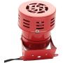Shopcorp Motor Horn Buzzer Siren 110V Decibel Security (116 Decibels), MS-190 Siren for Home, Residential Areas, Industries, Stores and Control Systems
