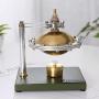 BISOFICE Hot Air Stirling Engine, Motor Model Steam Engine Kit, Unassembled Full Metal Physics Science Experiment Toy, Steam Heat Education Model Toy Kit for Adult Birthday Gift Toys