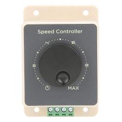 Samfox PWM DC Motor Governor, 12V/24V/36V/48V 20A High Power Motor Speed Control Switch