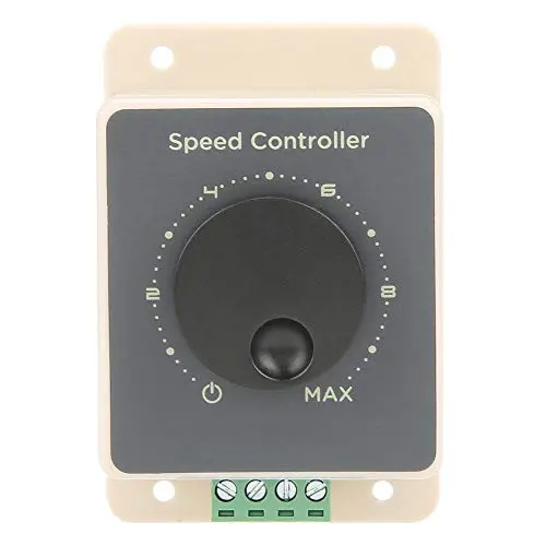 Samfox PWM DC Motor Governor, 12V/24V/36V/48V 20A High Power Motor Speed Control Switch