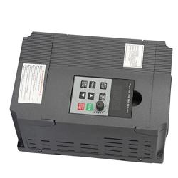 EElabper VFD Variable Frequency Drive Inverter Speed â€‹â€‹Controller Input 220V Single Phase Output Three Phase for 1.5kW Motor