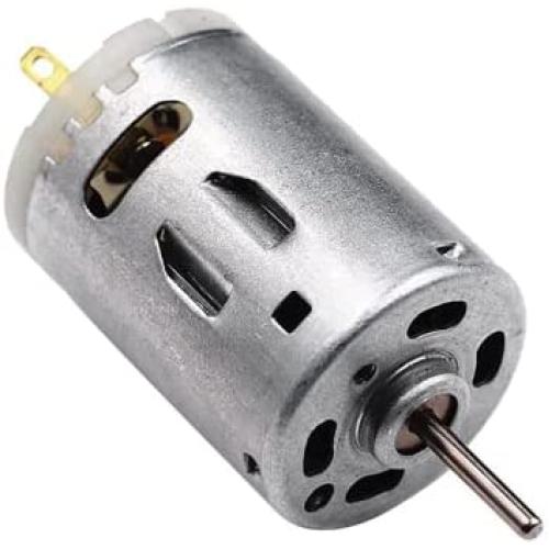 High Speed Micro DC Motor Brushed Metal Stainless Steel Gear Motor for Electric Tools Massage Instruments Hair Dryers (9800)