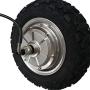 Hub Motor Kit 10 inch 24-48v 350w-450W 12-40km/h Electric Scooter Wheelchair E-Bike Wheel Motor with Reversing Electric Bicycle Motor Wheel Hub Motor Electric Bike Accessory