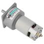 DC 12V/24V 35W Micro-Reduction Gear Motor Metal Gear Motor Speed Adjustable CW/CCW Suitable for Office, Home Automation, Production Renovation, Safety Equipment(12v100 Turn)