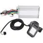 Fabater E-Bike Controller, 500w Waterproof Motor Speed Controller Brushless Controller Kit with LCD Display Panel, Electrical Motor Control Box for Electric Bicycle, E-Bike, Scooter(48V)