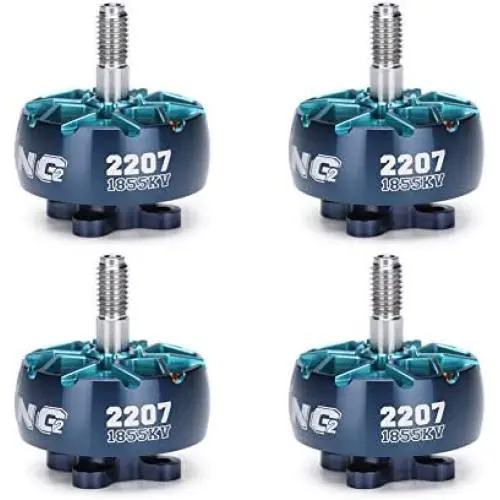 iFlight 4pcs XING2 2207 1855KV 6S FPV Motor Unibell with 5mm Titanium Alloy Shaft for FPV Drone Part