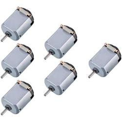 Topoox 6 Pack DC 1.5-3V 15000RPM Mini Electric Motor for DIY Toys, Science Experiments