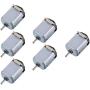 Topoox 6 Pack DC 1.5-3V 15000RPM Mini Electric Motor for DIY Toys, Science Experiments