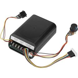 ICQUANZX DC Motor Speed Controller, 60A DC10-55V Motor Governor High Power Control Board with Digital Display - 0-100% Adjustable