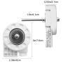 DA31-00146J, Refrigerator Fan Motor Replacement Part, Fridge Evaporator Fan Motor DREP5020LD, Replaces for AP5326111 2030148 PS4138378