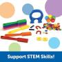 Learning Resources Super Magnet Lab Kit, STEM Toy & Jumbo Tweezers, Sorting & Counting, Preschool Science, Homeschool, Toddler Fine Motor Skill Development, Set of 12