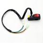 Full Wiring Harness Loom Solenoid Coil Regulator 50cc 70cc 90cc 110cc 125cc Dirt Pit BIke Electric Start Engine
