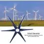 FTVOGUE Mini Wind Turbines Generator 6 Blades Horizontal Wind Generator400W Power Supplies ThreePhase Motor with Controller(24V-Blue) FTVOGUE Mini Wind Turbines Generator 6 Blades Horizontal Wind Generator400W Power Supplies ThreePhase Motor with Controller(24V-Blue)