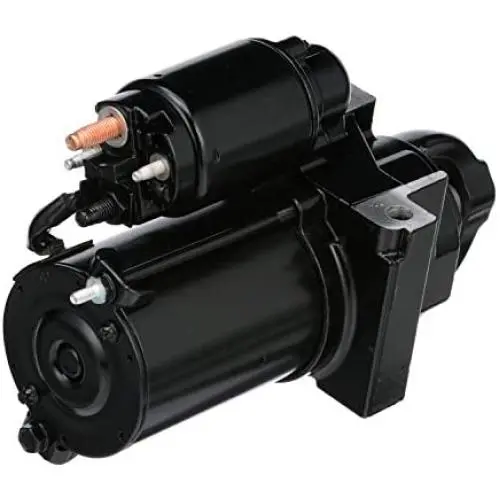 Quicksilver Starter Motor Assembly 863007A1 - Delco -For V-6 and V-8 MerCruiser Engines, Black