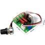 Stayhome 1pcs PWM 2000W High Power Motor Speed Controller SCR Voltage External knob Regulator Dimming Thermostat Module AC 220V 25A Adjustable