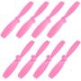 uxcell RC Propellers 55mm CW CCW 2-Vane for 720 8520 Coreless Motors FPV Quadcopter Racer Drone Miniquads, Pink 4 Pairs