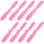 uxcell RC Propellers 55mm CW CCW 2-Vane for 720 8520 Coreless Motors FPV Quadcopter Racer Drone Miniquads, Pink 4 Pairs