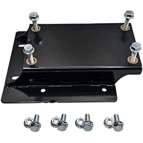 Generic Torque Converter Motor Riser Plate for 196cc/212cc Engines on Coleman Mini Bikes, Black