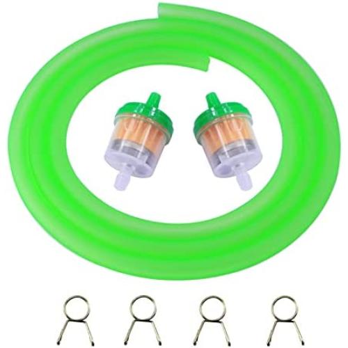 0.19x39.37 (5mmx1m) Gas Fuel Filter Hose Tube Line for Chinese GY6 50cc 150cc 139QMB 157QMJ Tao Tao Scooter ATV Motorcycle Parts, Green…