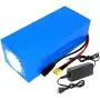 Wnicek 36V 30Ah Ebike Battery Customizable Electric Bike Battery Pack 30000mAh Lithium-Ion Battery with 2A Charger and 30A BMS Fit for 200W 250W 350W 500W 700W Motor
