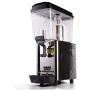 Royal-Kincool Corolla-1S Single 3.2 Gallon Bowl Refrigerated Juice Dispensers Beverage Dispenser Ice Tea Drink Machine Equipped with Thermostat Controller for Restaurant Hotel Party, 12L, Black, 120V