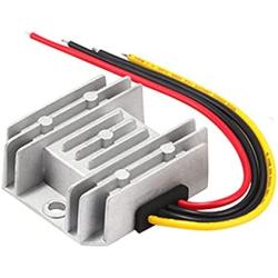 MGGi DC 24V to 12V 10A 120W Voltage Buck Converter Waterproof Power Transformer, Step Down Voltage Reducer, Regulator DC/DC Power Supply Module Buck Transformer, for Golf Cart, forklifts, Car