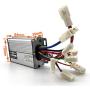 L-faster 36V48V 1000W Unitemotor MY1020 Motor with Throttle and Controller High Power Electric Scooter Chain Drive Engine DIY Gocart Kit