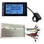 NBpower 48V/72V 80A Brushless Sine Wave Controller, SW900 Display,E-Bike Hub Motor Controller for 3000W -5000W Electric Bicycle Kit.