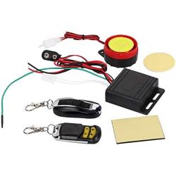 GOTOTOP Anti-Theft Alarm Bike, Motorcycle Security Kit, Anti-Theft Alarm System, Remote Control Engine Start for Motorcycle Bike Vehicle