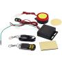 GOTOTOP Anti-Theft Alarm Bike, Motorcycle Security Kit, Anti-Theft Alarm System, Remote Control Engine Start for Motorcycle Bike Vehicle