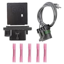 HVAC Blower Motor Fan Resistor Kit with Wire Harness Fits Toyota Tacoma Replace 973-582 87138-04052 RU746 RU1435