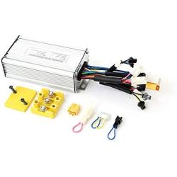 Risunmotor Ebike Controller 24V 36V 48V 350W 500W 750W 25A Brushless DC Controller Square Wave KT Controller with Regenerative and Reverse Function
