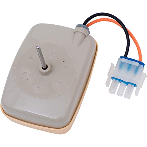 WR60X10141 Refrigerator Evaporator Fan Motor Replacement by BlueStars - for GE Hotpoint Fridges - Replaces WR60X31522 WR60X23584 AP5955766 WR60X10346 PS10063450 WR60X10045 WR60X10046