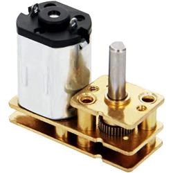 Jutagoss 1Pcs 12GAN30 Miniature Gear Motor 800RPM DC 12V Gear Motor for DIY Mobile Robot,Smart Cars Project