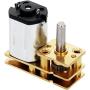 Jutagoss 1Pcs 12GAN30 Miniature Gear Motor 800RPM DC 12V Gear Motor for DIY Mobile Robot,Smart Cars Project