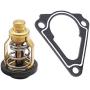 Marine Outboard Thermostat & Cover Gasket 67F-12411-01-00 63P-12414-00-00 Replacement for Yamaha F150 LF150