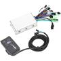 Telituny Motor Controller 250W/350W Waterproof LED Display Panel Electric Bicycle Scooter Brushless Controller Kit(36V)