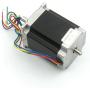 3 Axis CNC Kit Nema23 Stepper Motor Dual Shaft 270oz.in 76mm 3A+MD430 Driver+5 Axis Breakout Board Mach3 Controller Card+350W 24V DC Power Supply for CNC Router Engraving Milling Machine
