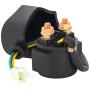 Starter Solenoid Relay for 4-Stroke GY6 Engine 50cc 70cc 90cc 100cc 150cc 200cc 250cc ATV Dirt Bikes Scooters Go Kart Dne Buggys Quad 4 Wheelers Pit Bike Moped Roketa SSR Taotao Sunl Coolster