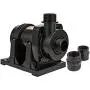 Little Giant FP2 115-Volt, 2220 GPH Wet Rotor Submersible or Inline Pond/Fountain Pump with 26-Ft. Cord, Black, 566133