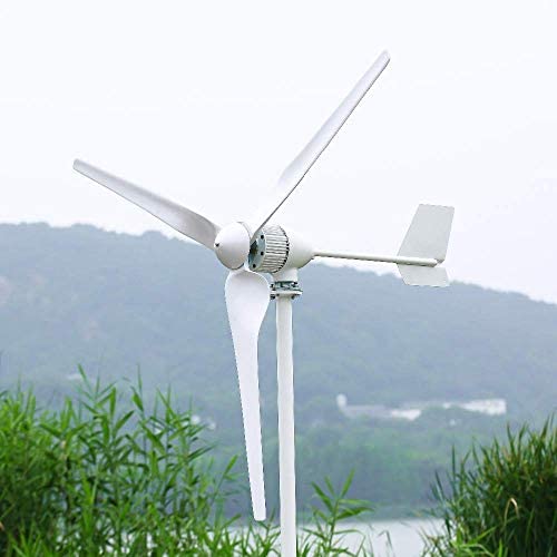 NINILADY 2000W Horizontal Wind Turbine with Hybrid Controller Inverter 24v 48v 96v Wind Generator Free Energy (48V, Wind Turbine Only)