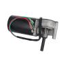 Fielect DC 24V 150RPM Reversible Worm Geared Motor High Torque Electric Gear Motor Turbine Worm Gear Box Reduction Motor, Left Threaded Shaft 10mm GW70105
