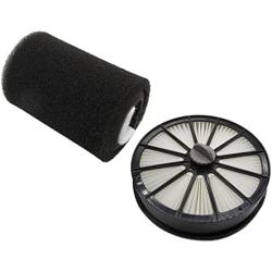 Aolleteau Filter Compatible with Bissell Pet Hair Eraser Lift-Off Upright Vacuum Cleaner - Series 2087, Models 2087, 2087Q （1 Pack Post-Motor Filter & 1 Pack Pre-Motor Filter）