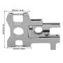 Brushless Motor Mount, Nitro Power Change Motor Mount Fit for Hobao ST PRO 1/8 Scale Model RC Vehicle