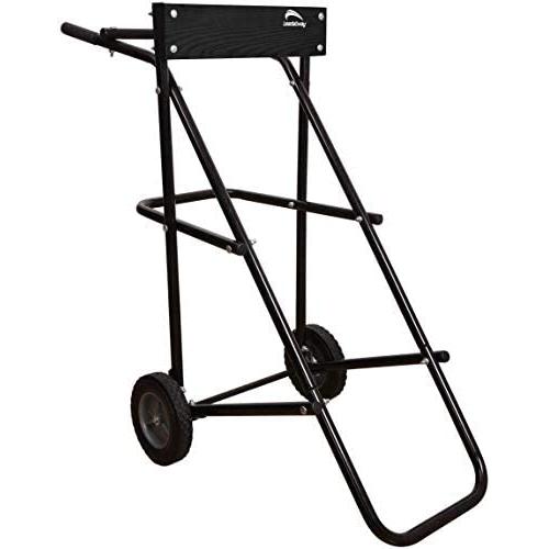 LEADALLWAY Outboard Boat Motor Stand Carrier Cart Dolly Storage Pro Heavy Duty Multi Purposed Engine Stand