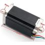 3 Axis Stepper Motor CNC Router Kit Nema23 425oz-in 112mm Dual Shaft+CW5045 Driver 4.5A 256 microstep+400W 36V Power Supply CNC Controller Kit for Engraving Lathe Plasma Milling Drilling Machine