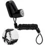 Reminder Cable,Disc Lock Cable, Lock Dual Loop Safety Cable for Scooter Motorcycle Bike Brake Disc, Lock Reminder Cable
