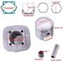 Niome 100cc Engine Motor Cylinder Piston Pin Set For Motorized Bicycle Bike Motor