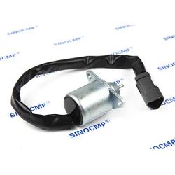42-100 41-4306 41-6383 41-7886 41-9100 71-6383 12V Engine Shutoff Solenoid - SINOCMP Stop Solenoid for Thermo King Fuel Solenoid 42-0100, 3 Month Warranty