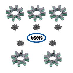 OAUTOO 5 Sets Damper Electric Power Steering Motor Shaft Kit 4525428040 +4525328130